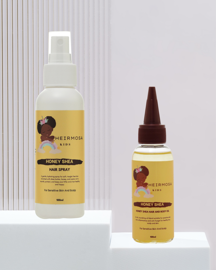 Heirmosa Honey Shea protective hairstyles Combo
