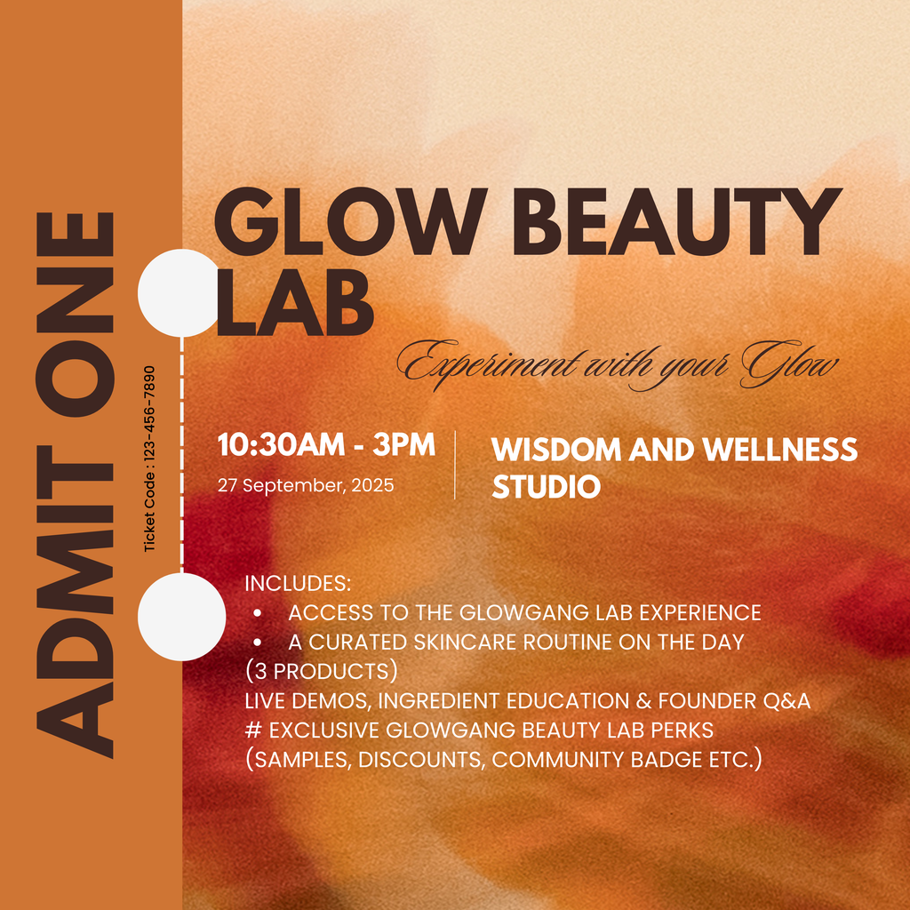 GlowGang Beauty Lab –  Glow Education Experience (SKINCARE EDITION)